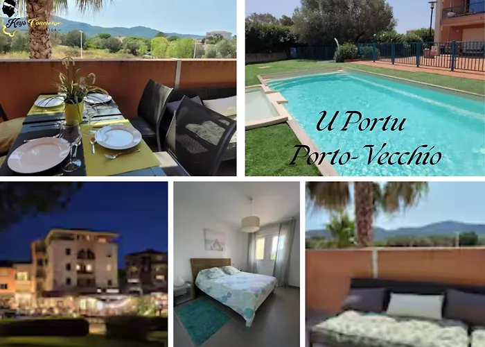 T2 Port De Vecchio 4 Pers Vue Montagne Apartmán *